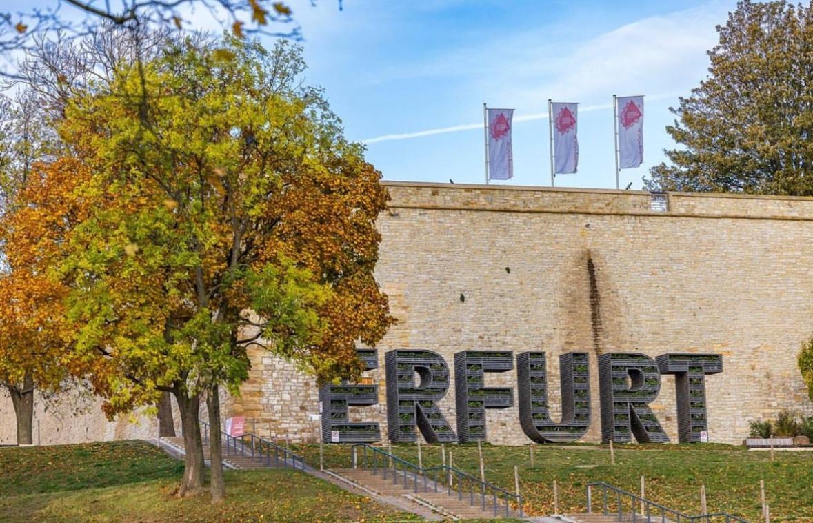 -Apartment Am Luisenpark-Perfekte Lage Im Gruenen Fuer Ihren Aufenthalt Эрфурт Экстерьер фото